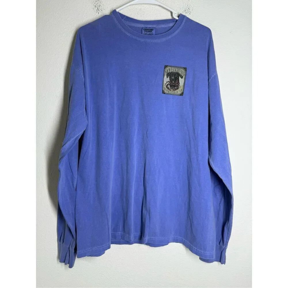 Comfort Colors Mollys Place Kennedy Ville MD Long Sleeve Tshirt Mens Size L